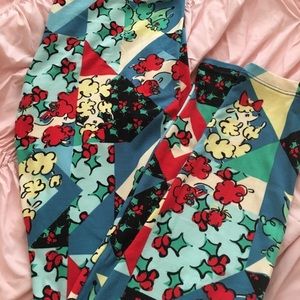 Festive LuLaRoe Leggings